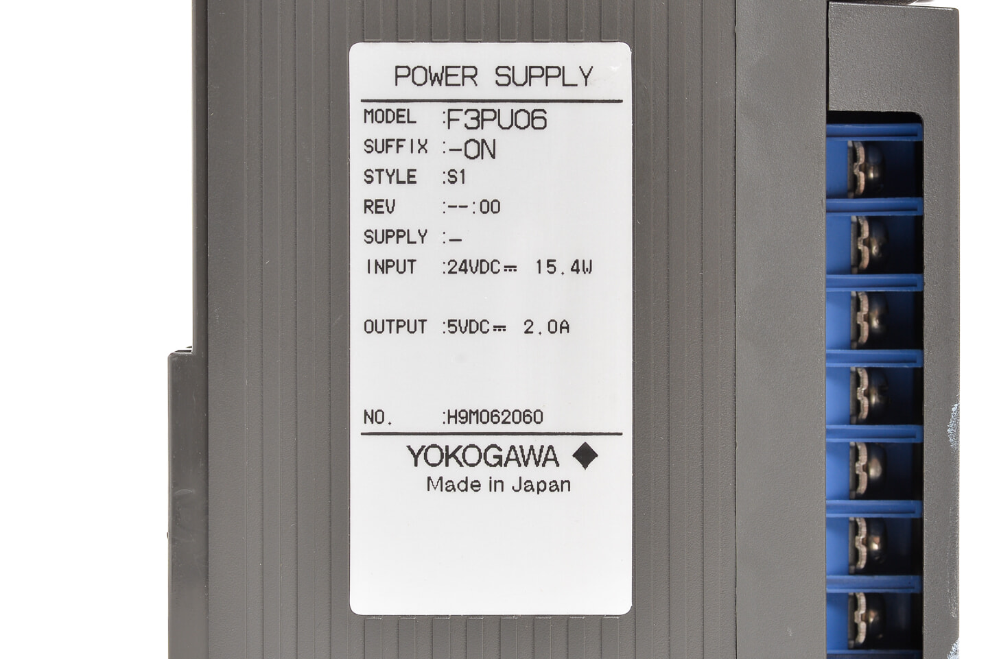 YOKOGAWA  F3PU06-0N  模塊